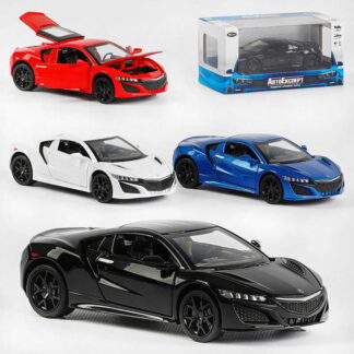 Машина металлопластик LF - 11895 (72) "Авто Експерт", 3 цвета, 1:32, свет, звук, инерция, открываются двери, багажник, капот, в коробке