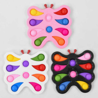 Игра антистресс С 45643 (200) Pop it (Поп ит) Simple Dimple (Симпл Димпл) 17 см, 10 пупырок, в пакете