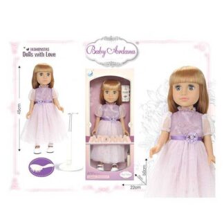 Кукла A 666 D (24/2) "Модница", аксессуары, 45 см, в коробке