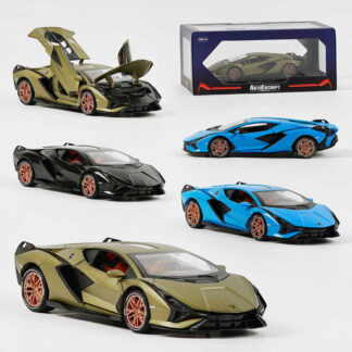 Машинка GT - 07739 (24/2) "Авто Експерт", 3 кольори, металопластик, 1:24, звук, світло, інерція, рухомі елементи, у коробці, ВИДАЄТЬСЯ МІКС ВИДІВ