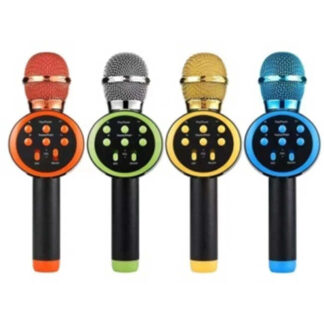 Мікрофон С 60083 (50) 4 види, караоке, bluetooth, USB, колонка, в коробці, ВИДАЄТЬСЯ ТІЛЬКИ МІКС ВИДІВ