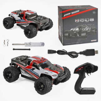 Машина на радіокеруванні HS 18301 /302 (8) акум. 7.4 V, USB-кабель, пульт 2.4 G, протиударний корпус, гумові шини, швидкість до 36 км/г, в коробці