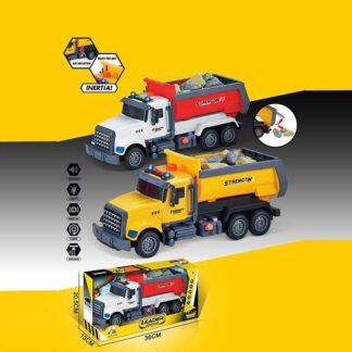 Машина музична 687-52 C (24/2) 2 види, підсвічування, звукові ефекти, інерція, рухомі деталі, аксесуари, в коробці