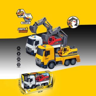 Машина музична 687-54 A (24/2) 2 види, підсвічування, звукові ефекти, рухомі деталі, інерція, в коробці