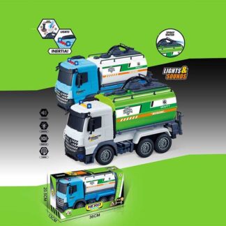 Машина музична 687-57 B (24/2) 2 види, підсвічув., звукові ефекти, інерція, бризкає водою, рухомі деталі, в коробці
