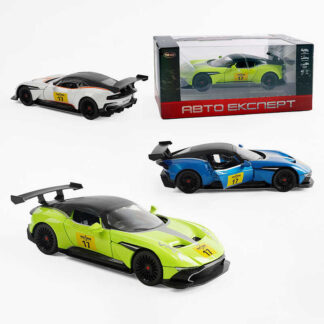 Машина TX 67052 (48/2) "Авто Експерт", 3 кольори, металопластик, масштаб 1:22, світло, звук, інерція, відчиняються двер та капот, в коробці