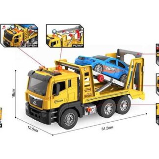 Евакуатор WY 1120 B (18) на батарейках, підсвітка, звук, інерція, довжина 31 см, рухомі деталі, в коробці