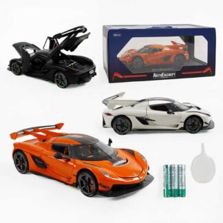 Машинка GT - 62090 (24/2) "Авто Експерт", металопластик, 1:24, звук, світло, інерція, парогенерація, піпетка, відкриваються двері, у коробці, ВИДАЄТЬС