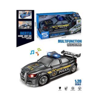 Машина JS 167 E (72/2) "Поліцейська машина", звук, підсвітка, масштаб 1:20, гумові колеса, інерція, в коробці