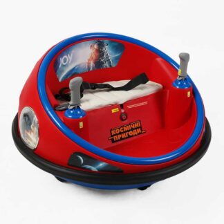 Космічний корабель JOY UF-02369 (1) двигуни 2*35W, акумулятор 12V, 4,5Ah, підсвіч., мелодії, пісні англ., регул. гучн.,пульт дист.керування, в коробці