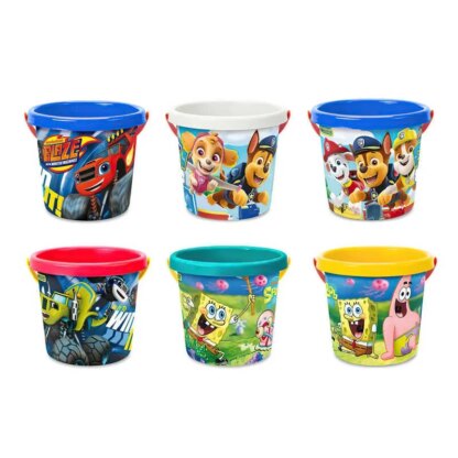 Гр Ведро круглое IML 1л - Nickelodeon 81817 (138) "Tigres", в сетке