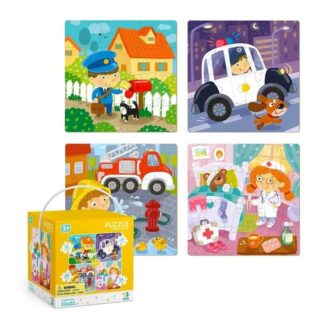 Пазли 4 в 1 "Професії" 300131