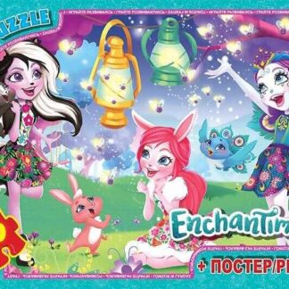 Пазлы 70 эл. "G-Toys" "Enchantimals" EA 203