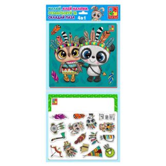 Ар Набор для творчества 4 в 1 "Пухнистые итальянцы" (24) VT4210-12 "Vladi Toys"