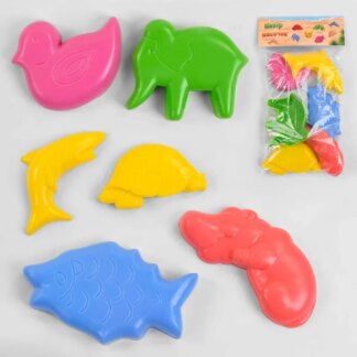 Ор Пасочка для песка 6 штук в наборе 21280 (35) "M Toys"