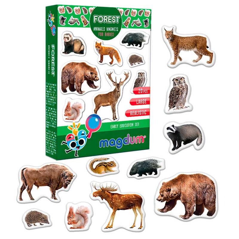 Гр Набір магнітів "Forest. Рhoto" ML4031-29 EN "Magdum", англ. мова, в коробці