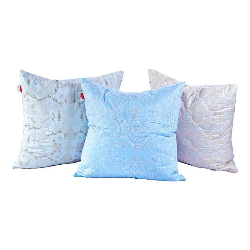 Гр Подушка "Мілада" 3010087 ст. мікрофібра з напиленням, силіконізоване волокно, 50*70 см. ВИДАЄТ...