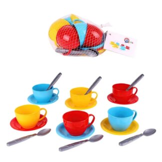 Ор Набор посуды "Чайный сервиз" 0465 (30) 18 эл, "Technok Toys"