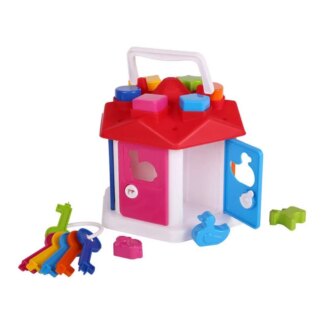 Игр Развивающий домик "Умный малыш" 2438 (8) "Technok Toys", сортер,