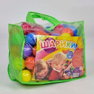 Гр Кульки "80 мм м'які" 12024 (3) у сумці 100 шт. "M Toys"