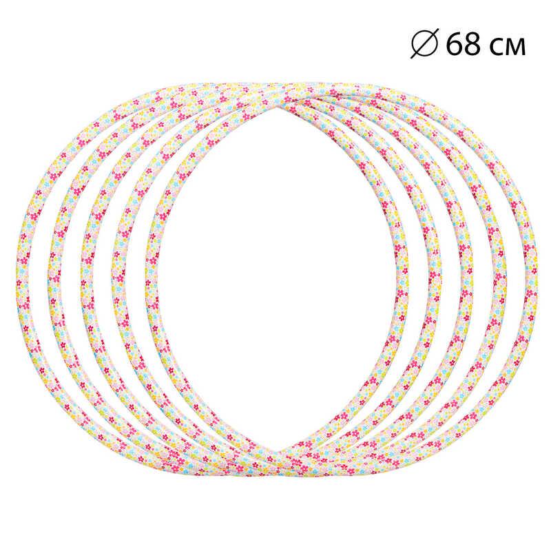 Гр Обруч "Квітонька №1" 0192 ЦІНА ЗА 10 ШТУК В УПАКОВЦІ, d=68 см, "Bamsic"