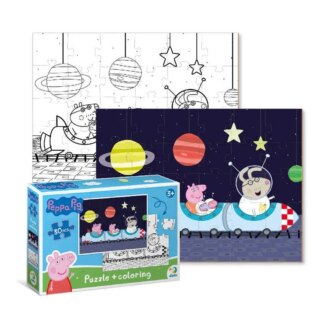 Пазл-розмальовка 2в1 "Peppa Pig" 200117