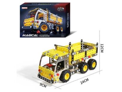 Конструктор 816 B-435 (24) "Самосвал”, 520 деталей, металлический,