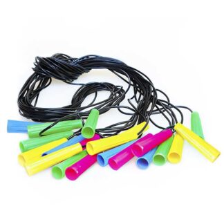 Гр Скакалка №7 чорна 5мм 2,8см 035/11 ЦІНА ЗА ЗВ’ЯЗКУ, У ЗВ’ЯЗЦІ 10ШТ "BAMSIC"