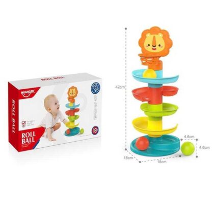 Игра с шариком НЕ 8067 (24) “Левененок”, дымка, 3 шарика,