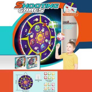 Дартс 3888-22 A (36) діаметр поля 72 см, на батарейках, підсвітка, 3 режими роботи, кульки на липучках, в коробці