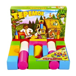 Гр Теремок мал. 08081 (12) 19 деталей, в коробке "M Toys"
