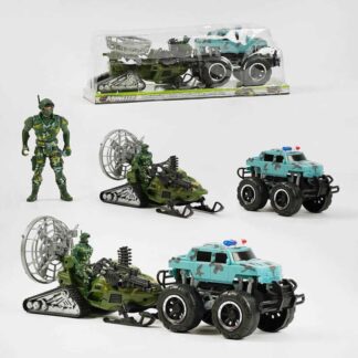 Джип 9025 А-26 (72/2), военная техника, солдат, инерция, в слюде