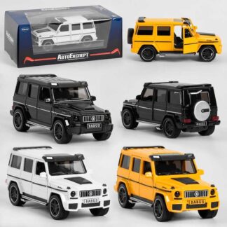 Джип EL 1208 (36) "Авто Эксперт" 3 цвета, металлопластик, 1:24, инерция, свет, звук, открываются двери,, ВЫДАЕТСЯ ТОЛЬКО