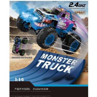 Джип на радіокеруванні UD 2802 A (12) акумулятор 7,4 V, пульт 2.4 GHz, підсвічування, мелодії, парогенератор, гумові колеса, 4х4,