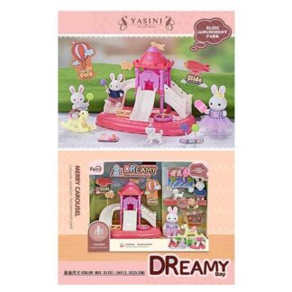 Игровой центр 6656 (18) флоксовые фигурки, мебель, аксессуары,