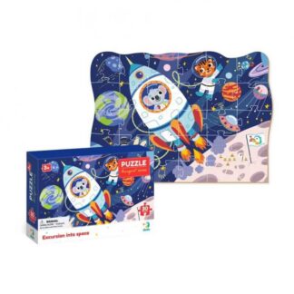 Гр Пазлы картонные (3-4 года) 30 эл. "Екскурсія у Космос" 300374 (36) "Dodo"