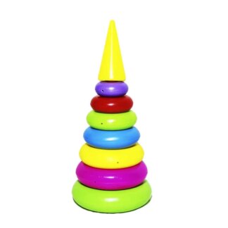 Гр Пирамида "Конус бол." (10)  /7 колец/ 11017 "M Toys"