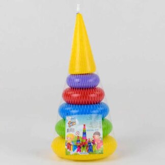 Гр Пирамида "Конус мал." /5 колец/ 11016 (21) "M Toys"