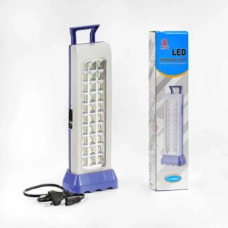 Фонарь светодиодный C 56785 (48) аккумуляторный 1200mAh, 2 реж. работы, кабель зарядки 220V, крепления, подставка,