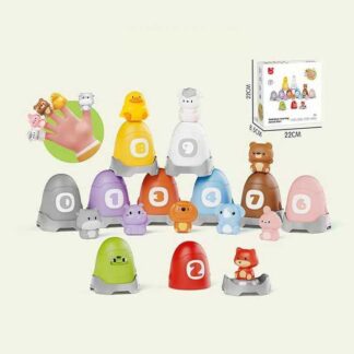 Логическая игра 211-10 Y (24) пальчиковый театр, изучение цифр и цветов,