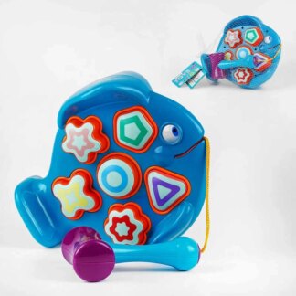 Логическая игра 8329-2 A (36) стукалка, рыбка, в сетке