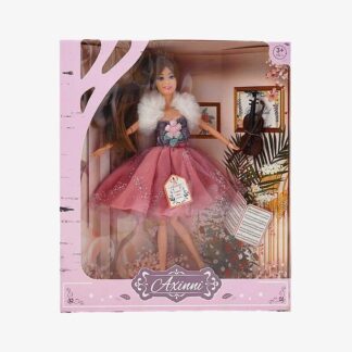 Лялька 6360-10 висота: 30 см, шарнірні суглоби, знімний одяг, скрипка, в коробці