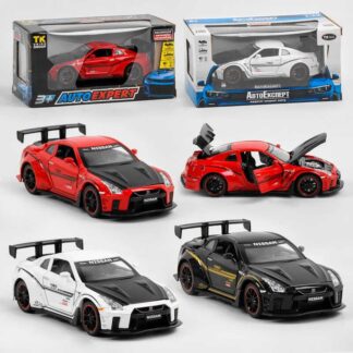 Машинка 700701 (72) "Авто Експерт", 3 цвета, металлопластик, 1:32, свет, звук, инерция, открываются двери, багажник, капот, в
