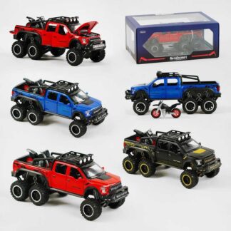 Машинка GT - 02291 (24/2) "Авто Эксперт", 3 цвета, металлопластик, 1:24, звук, свет, инерция, подвижные элементы, в коробке,