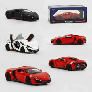 Машинка GT - 07670 (24/2) "Авто Эксперт", 3 цвета, металлопластик, 1:24, звук, свет, инерция, подвижные элементы, в коробке,