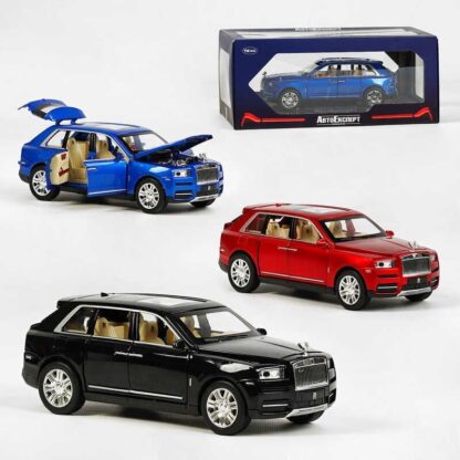 Машинка GT- 09177 (24/2) 3 вида, "АвтоЭксперт", металлопластик, 1:24, звук, свет, инерция, подвижные элементы, в коробке, ВЫДАЕТСЯ