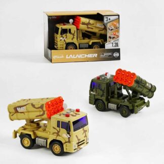 Машина військова WY 440 D /441 D (36) 2 види, масштаб 1:20, звуки, підсвічування, інерція, рухомі елементи, в коробці