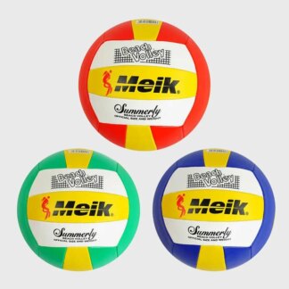 Мяч волейбольный C 55986 (70) 3 вида, 280-300 грамм, мягкий PVC, резиновый баллон