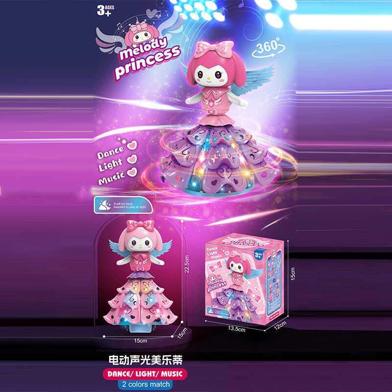 Музична іграшка XD 8 C 2 кольори, мелодія, підсвічування, колесо вільного ходу, проєкція, в коробці