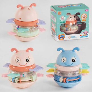 Музична бджілка 96448 “TK Group", ОЗВУЧУВАННЯ УКРАЇНСЬКОЮ МОВОЮ, пісні, пірамідка, прорізувач, бр...